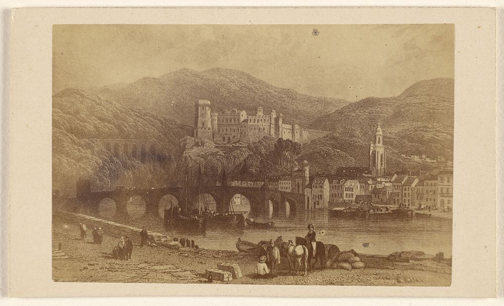 Chateau d'Heidelberg by L De Lucy