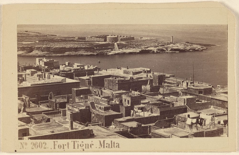 Fort Tigne. Malta. by Sommer and Behles