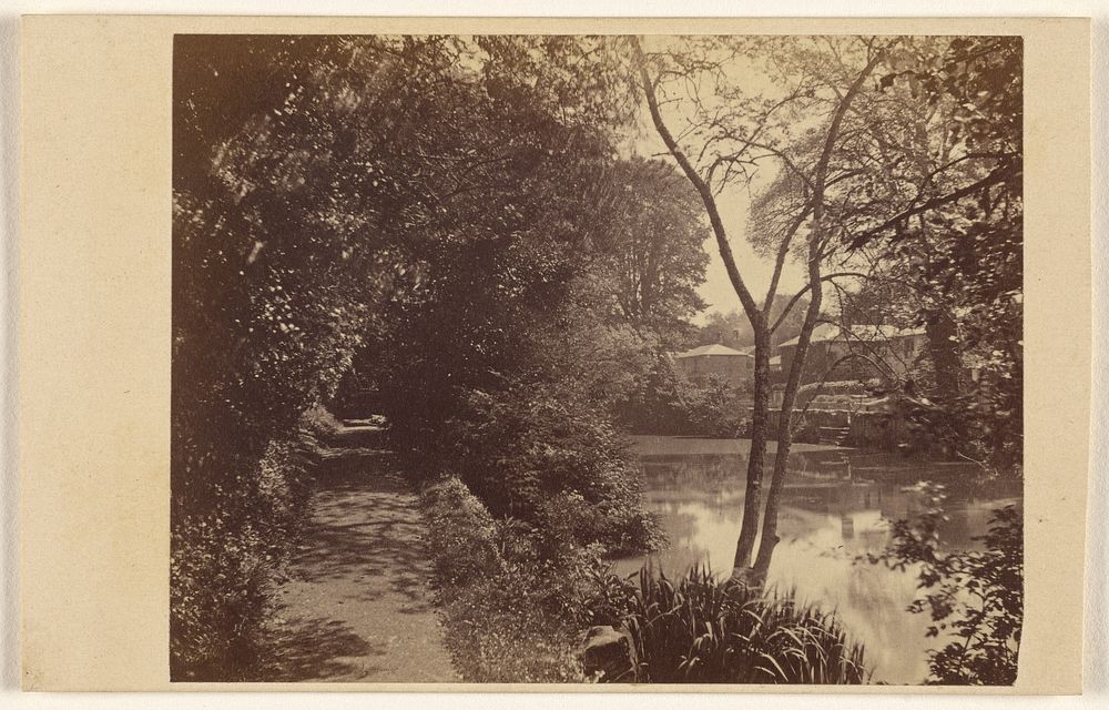 Pond, (---illeg.) church. by Brown and Wheeler