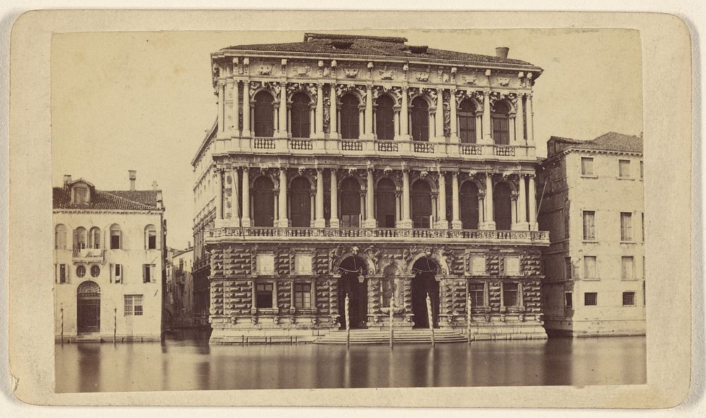 Palazzo Pefaro by Carlo Ponti