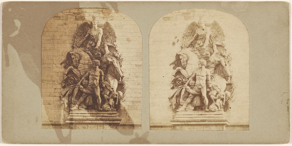 La Résistance de 1814, by Antoine Étex, Arc de Triomphe by Nicolaas Henneman