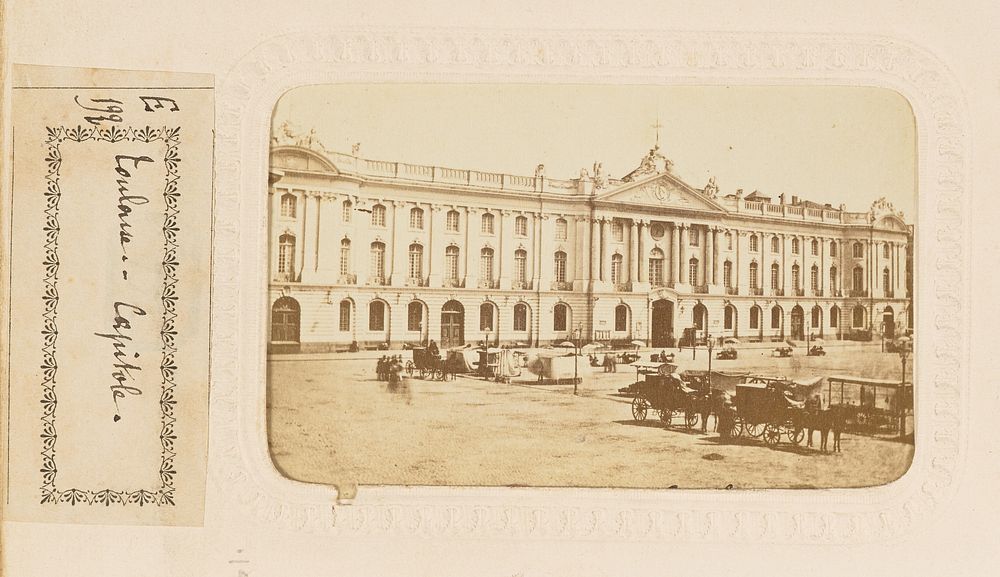 Capitole - Toulouse. by Eugène Delon