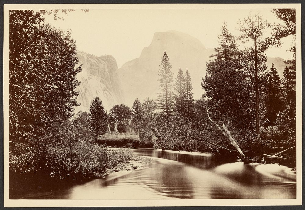 "Half Dome - Yosemite" by Carleton Watkins