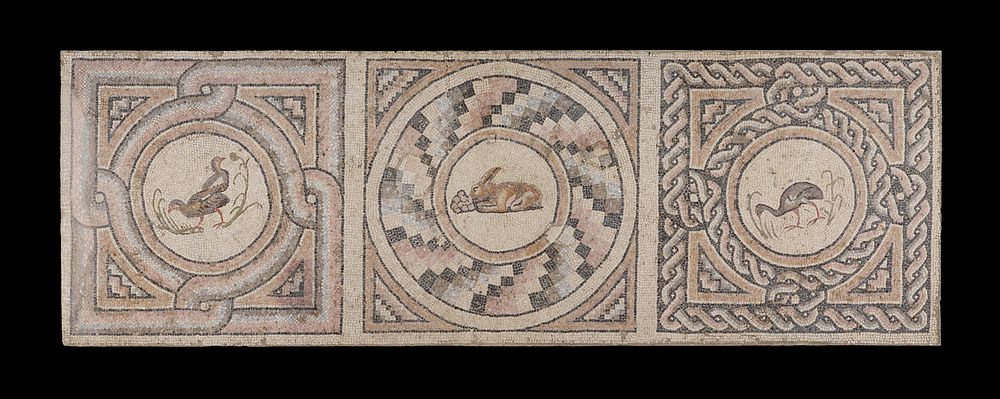 Panel from a Mosaic Floor from Antioch (central panel; part of 70.AH.96)