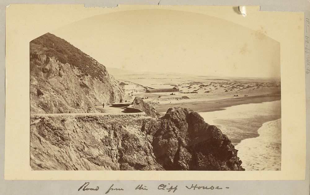 Road from the Cliff House by Carleton Watkins