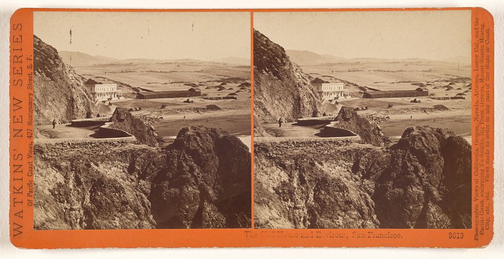 The Cliff House and Environs, S.F. [first view] by Carleton Watkins