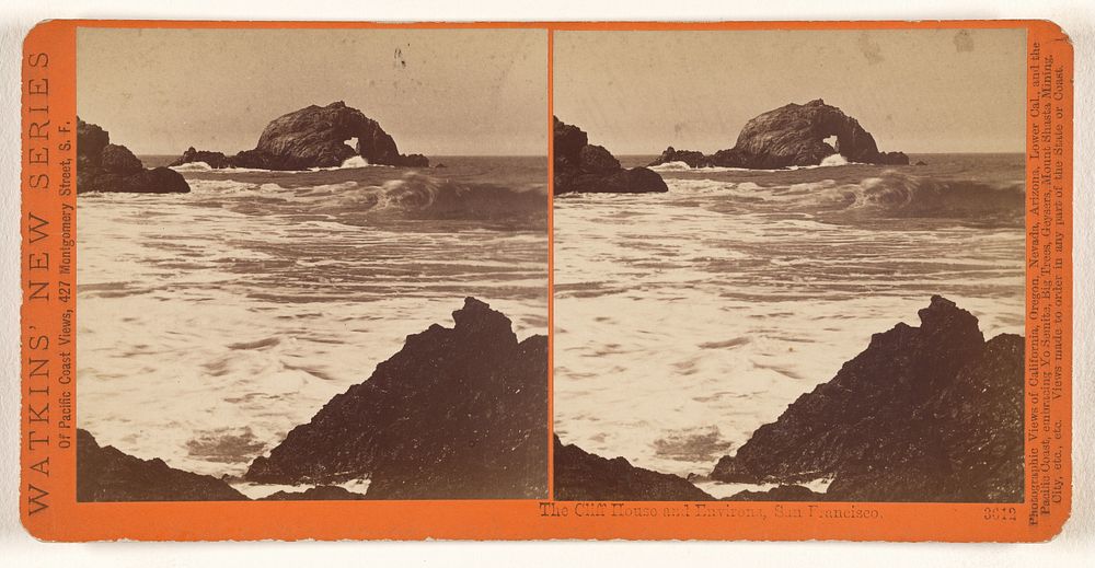 The Cliff House and Environs, S.F. [second view] by Carleton Watkins