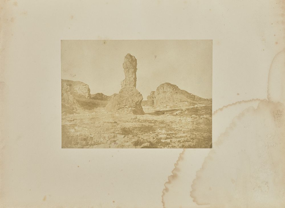 The Spindle Rock, St Andrews by Hill and Adamson