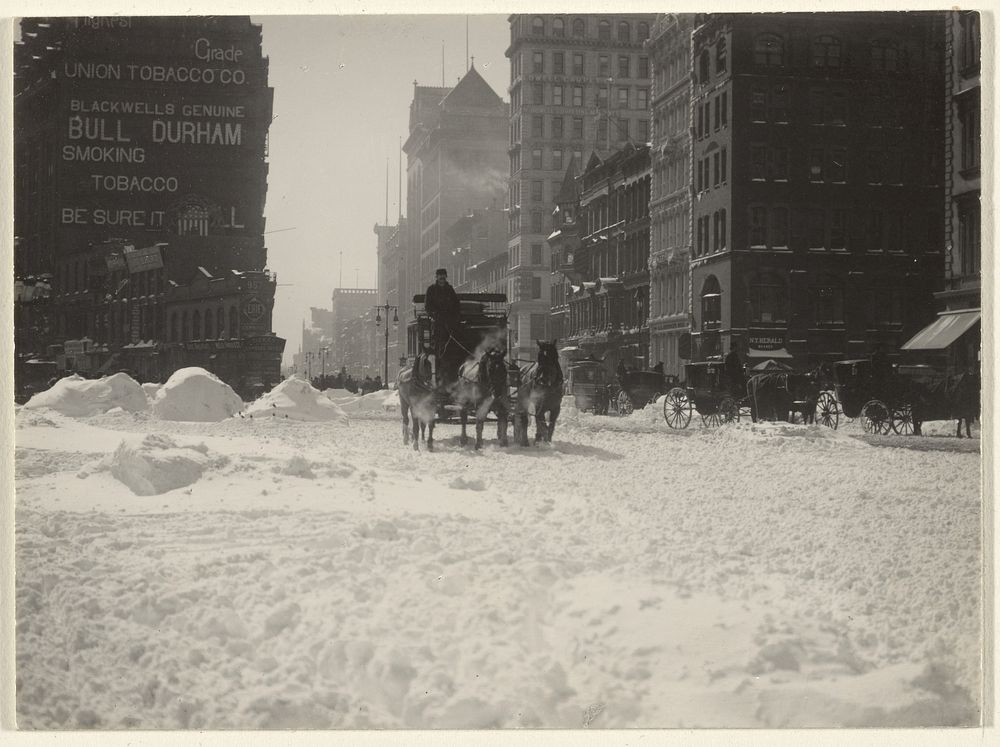 Winter, New York by Alfred Stieglitz