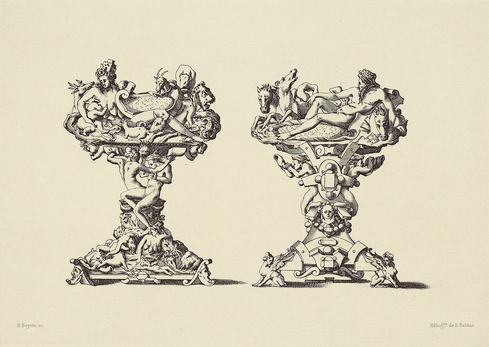 Design by René Boyvin by Édouard Baldus