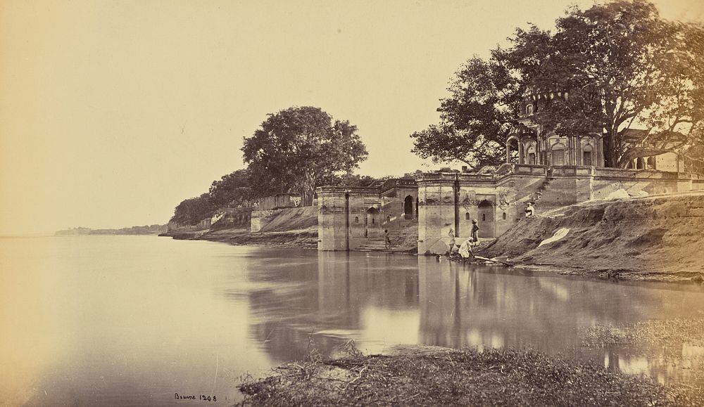 Cawnpore; Suttee Chowra Ghat, the Scene of the Massacre by Samuel Bourne