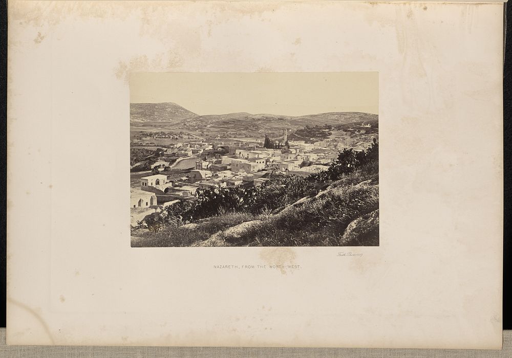 Nazareth, From the North-West by Francis Frith