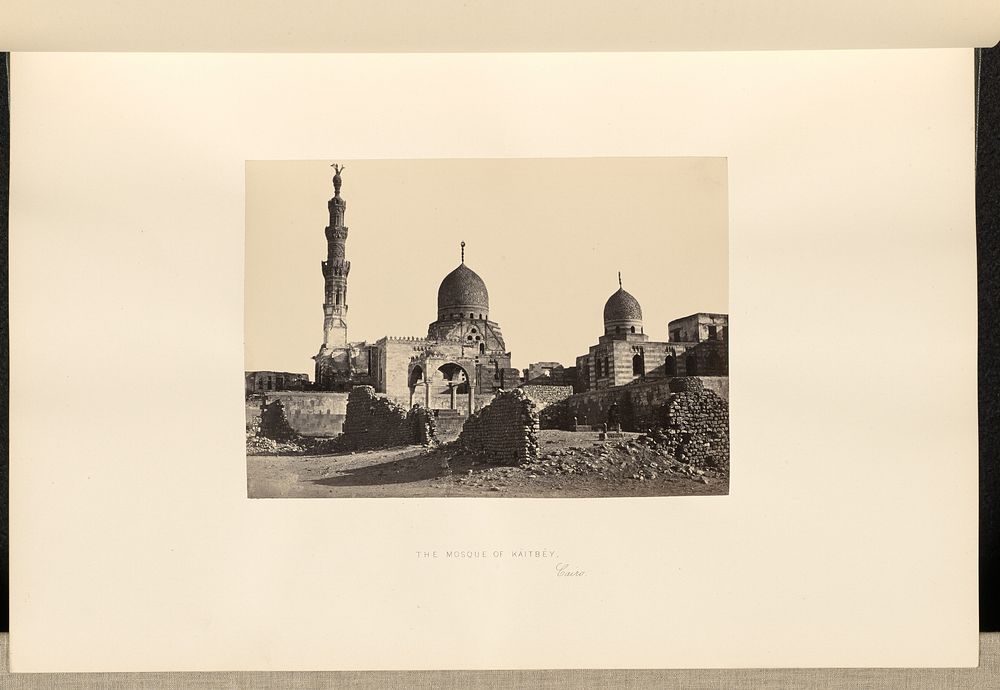 The Mosque of Kaitbey, Cairo by Francis Frith