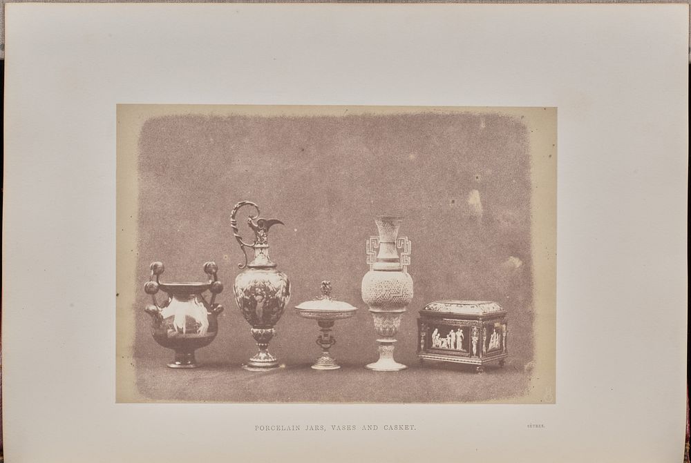 Porcelain Jars, Vases and Casket by Claude Marie Ferrier and Hugh Owen