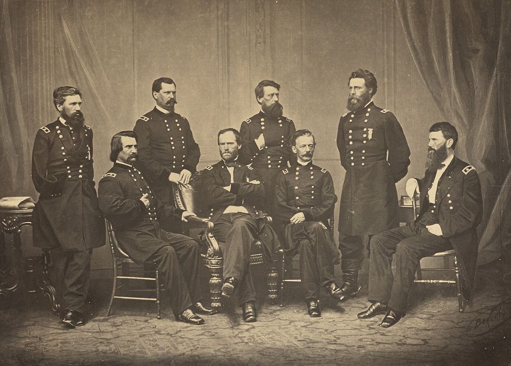 Sherman and His Generals by George N Barnard