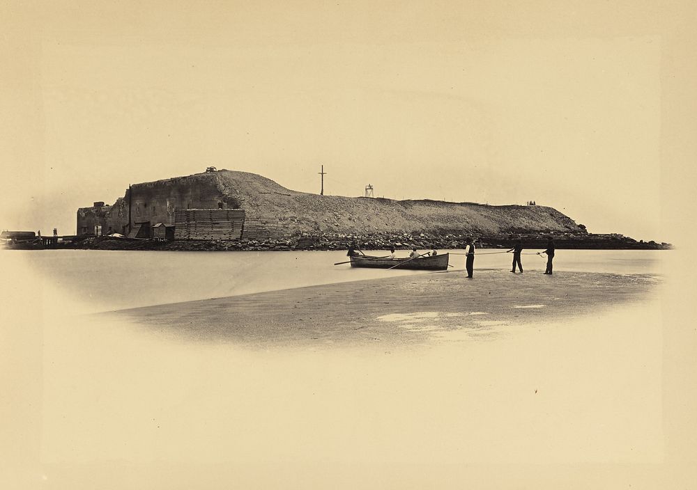 Fort Sumpter by George N Barnard