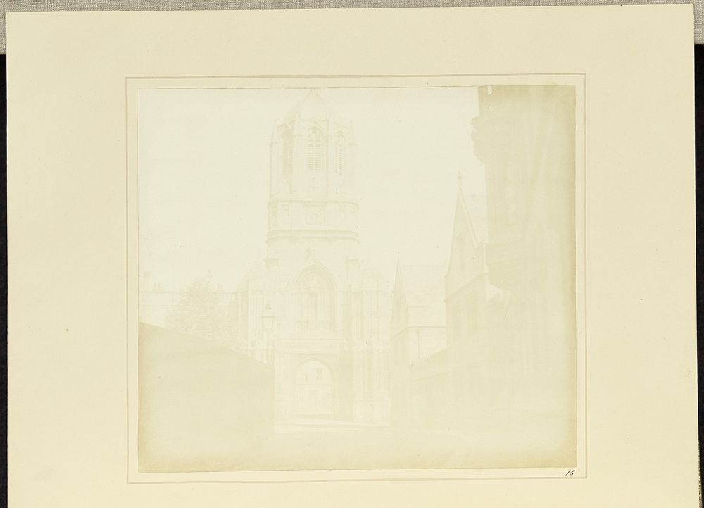 Gate of Christchurch by William Henry Fox Talbot