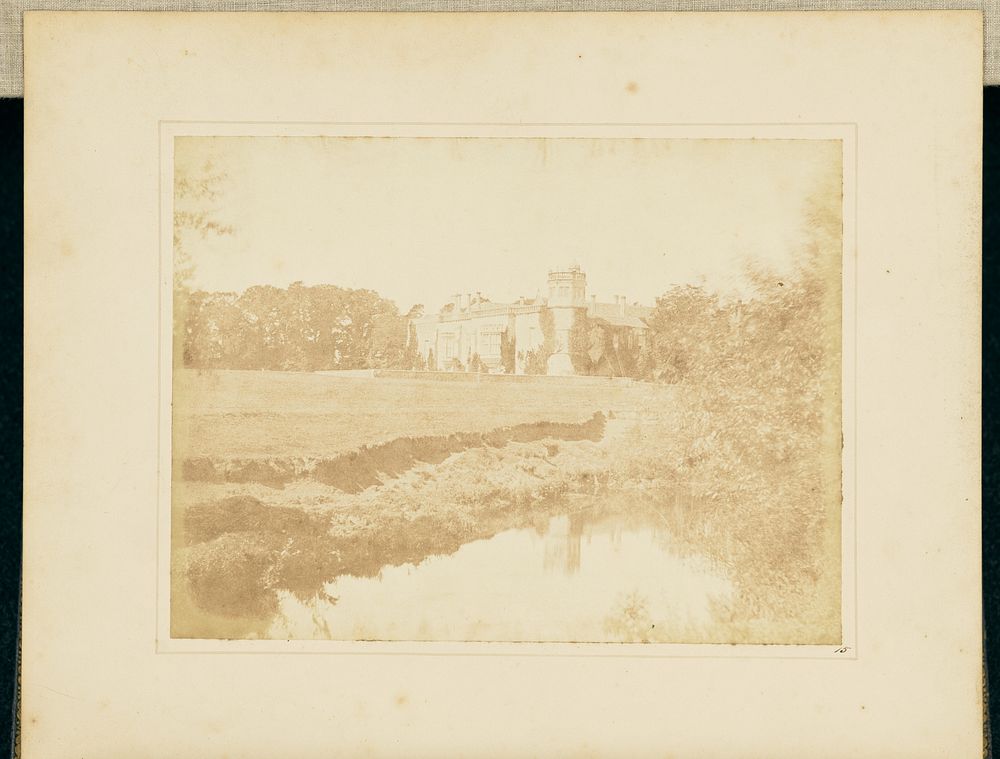 Lacock Abbey in Wiltshire by William Henry Fox Talbot