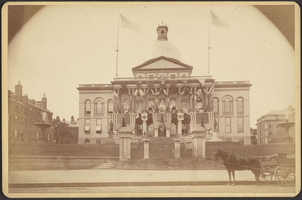 Massachusetts State House by Josiah Johnson Hawes