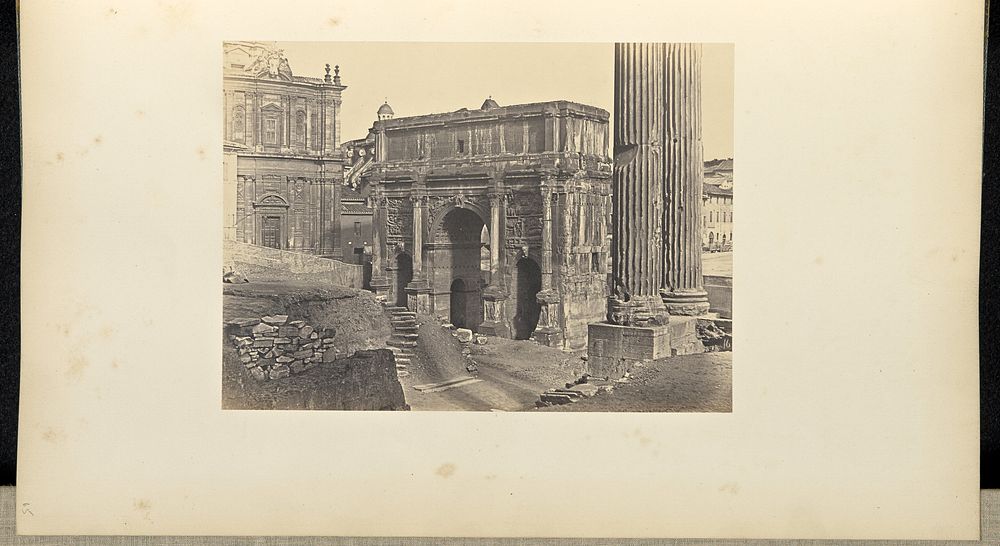 Arch of Septimius Severus by James Anderson