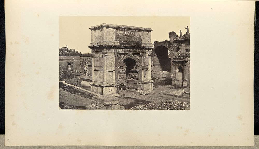 Arch of Titus, Rome by James Anderson