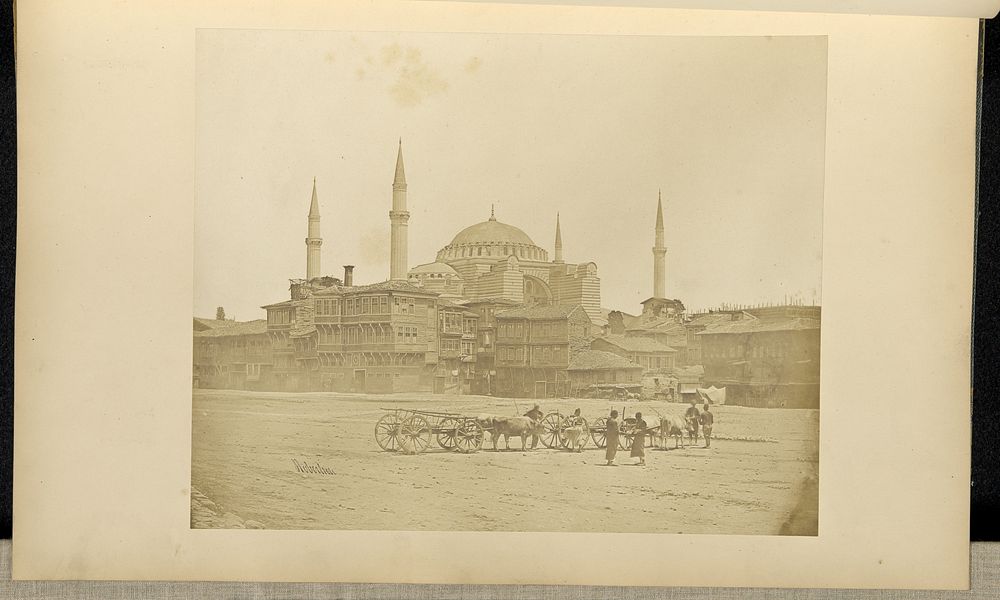 St. Sophia from the Hypodrome [sic], Constantinople by James Robertson