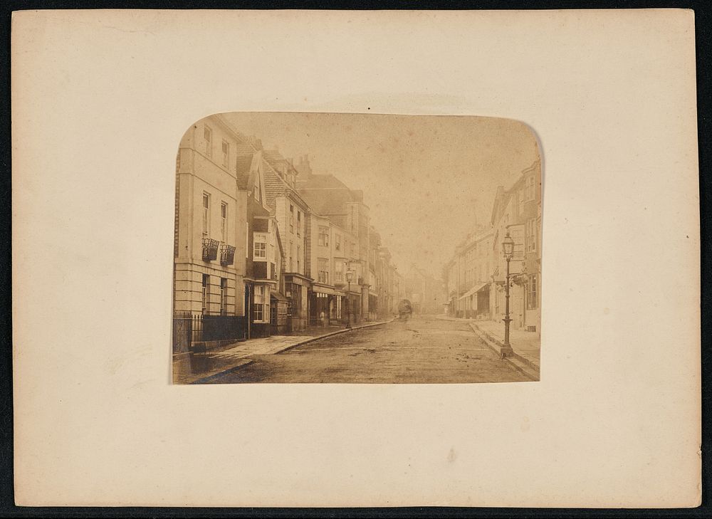 High Street, St. Michael's, Looking West by John Thomas Case