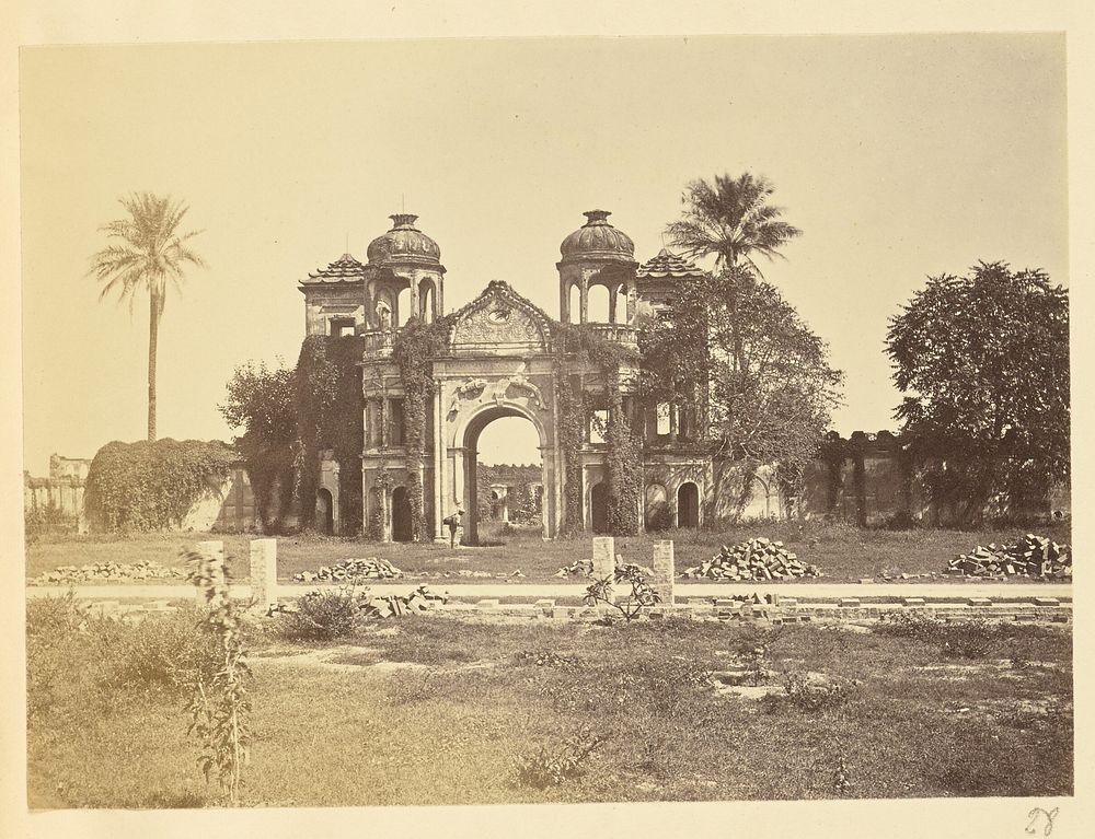 Gateway to the Sikandar Bagh, Lucknow