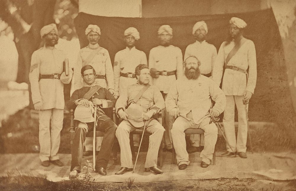 Officers of the 41st Regiment Bengal Native Infantry