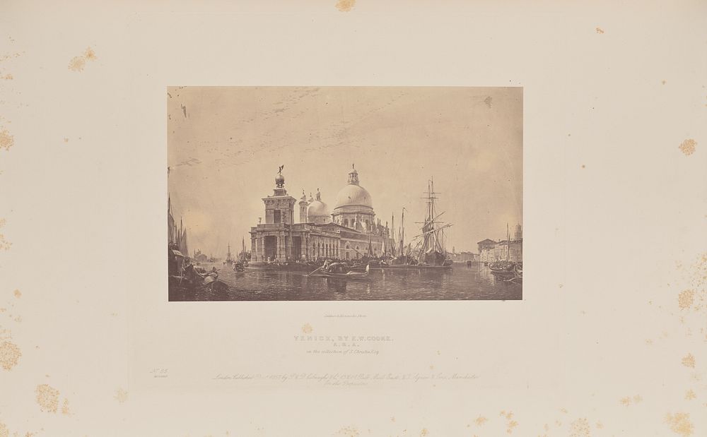 Venice, by E. W. Cooke, A.R.A. by Caldesi and Montecchi