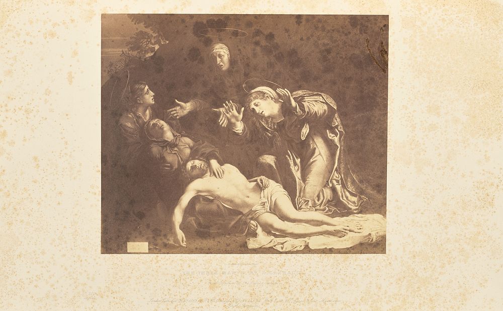 The Three Marys, by A. Carracci by Caldesi and Montecchi