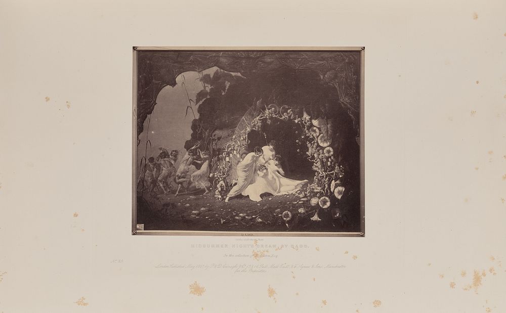 Midsummer Night's Dream, by Dadd by Caldesi and Montecchi