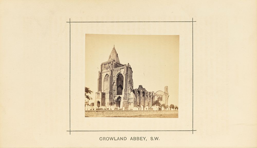 Crowland Abbey by William Ball