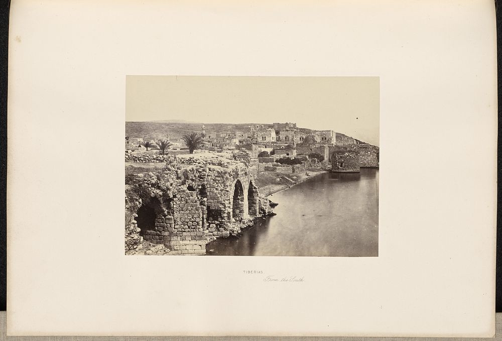 Tiberias, From the South by Francis Frith