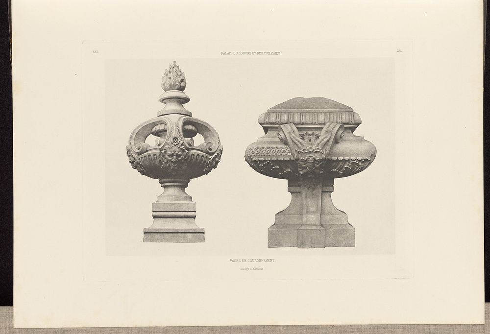 Vases de Couronnement by Édouard Baldus