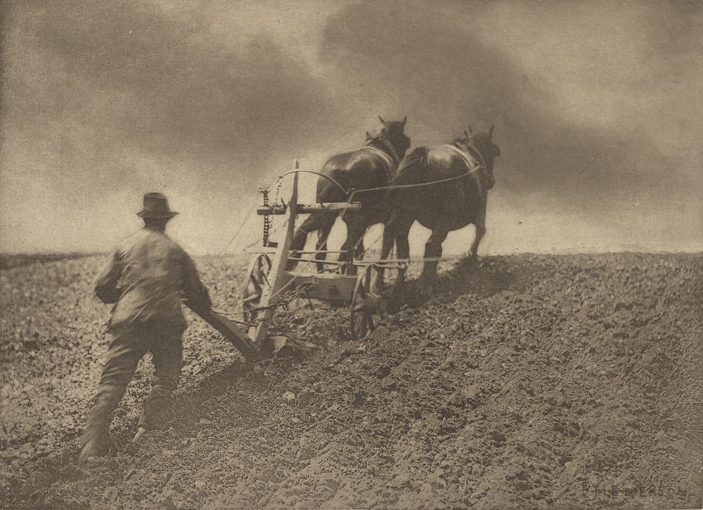A Stiff Pull. [Suffolk.] by Peter Henry Emerson