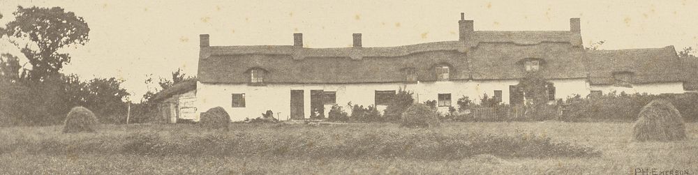 Norfolk Cottages by Peter Henry Emerson