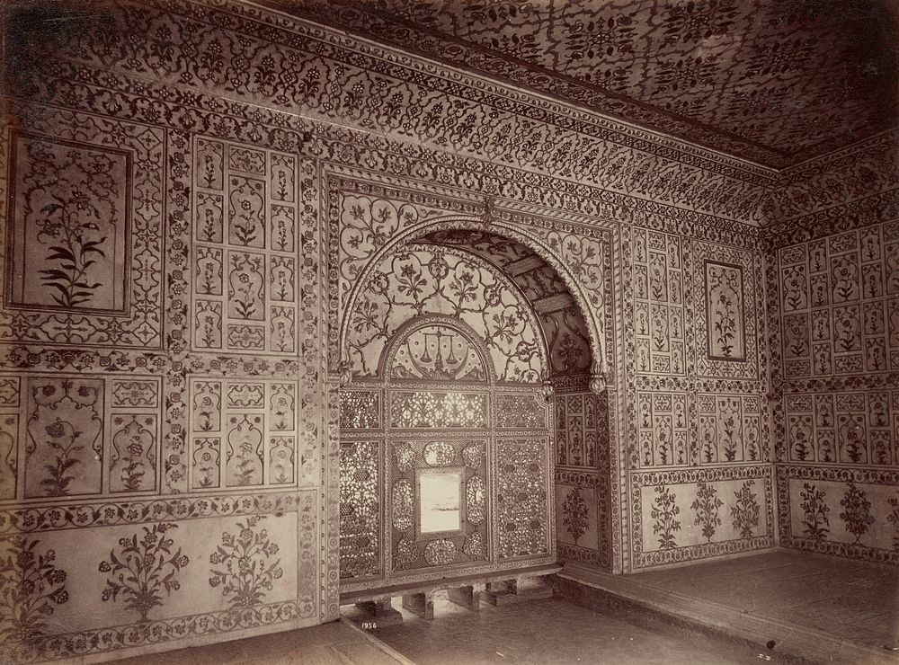The Sumor's, Paury Interior View, Delhi by Lala Deen Dayal