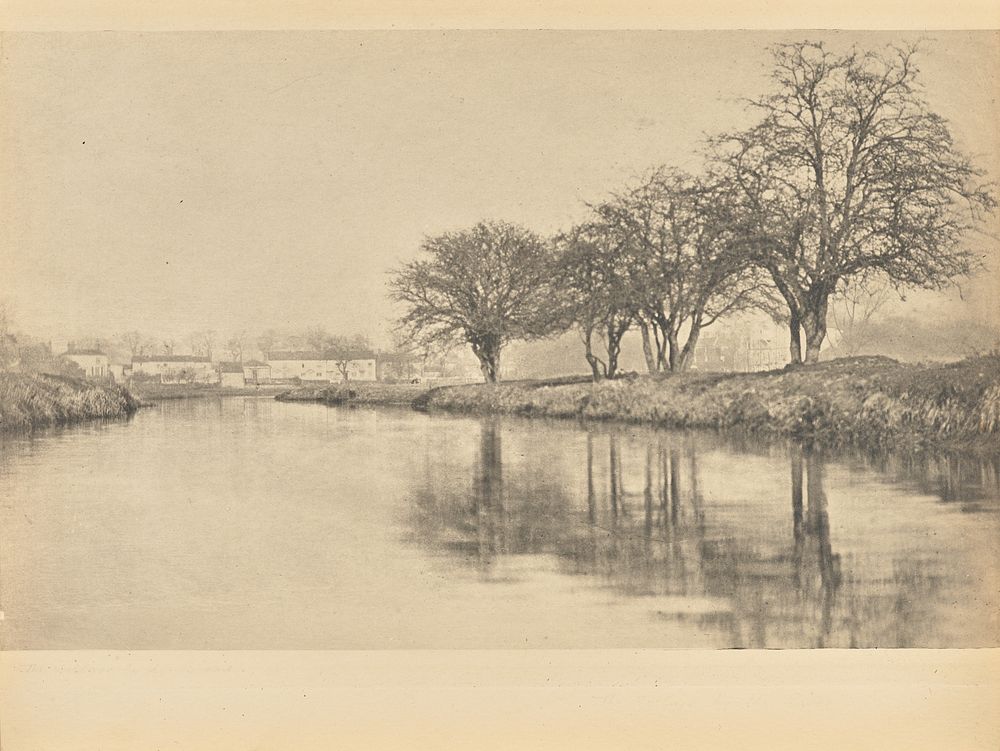 The Village by the River by Peter Henry Emerson
