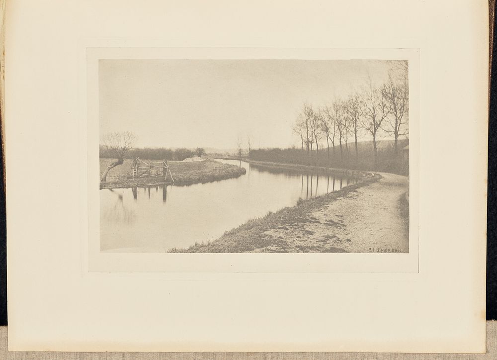 The River Stort by Peter Henry Emerson