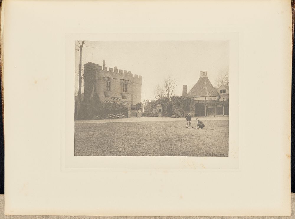 The Old Rye House by Peter Henry Emerson