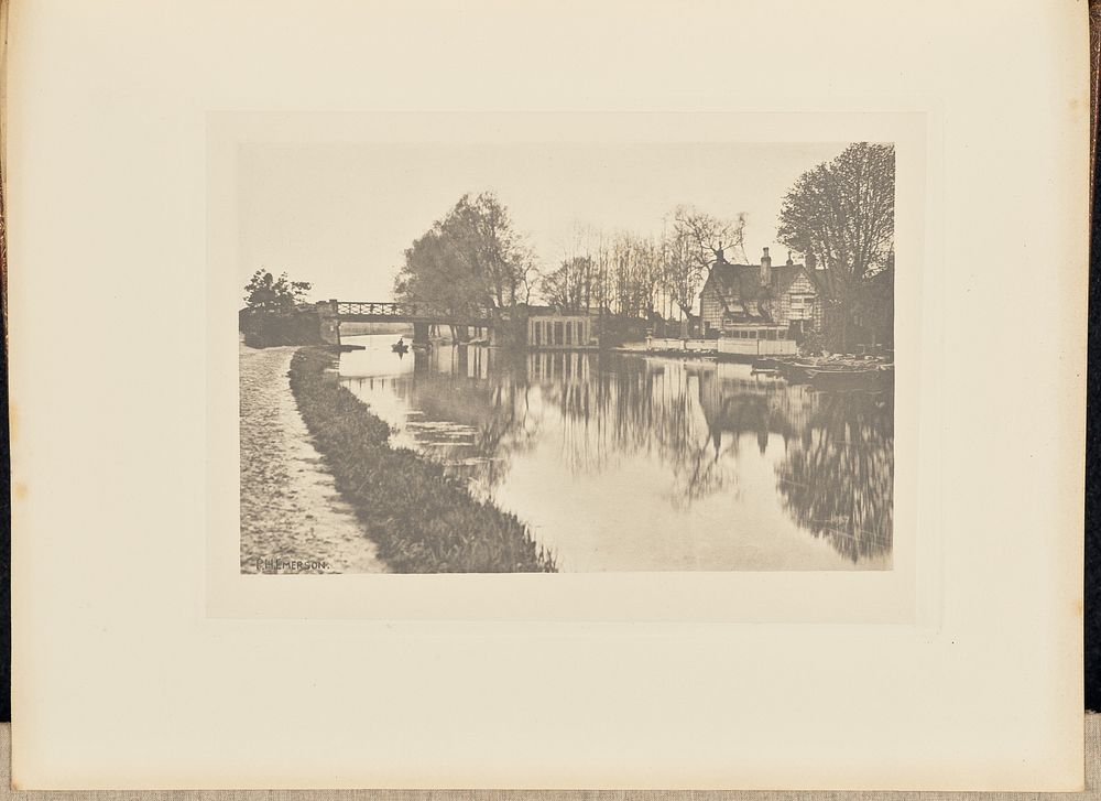 The Old Rye House Inn by Peter Henry Emerson