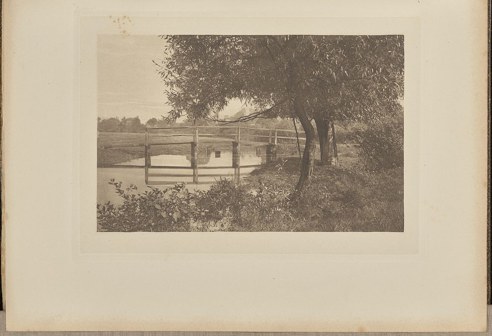 On the "Sow," Near Walton's House at Shallowford by Captain George Bankart