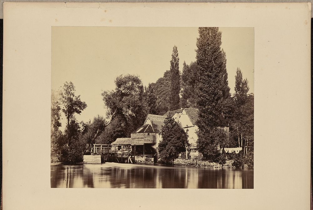 The Thames at Iffley Mill by Joseph Cundall