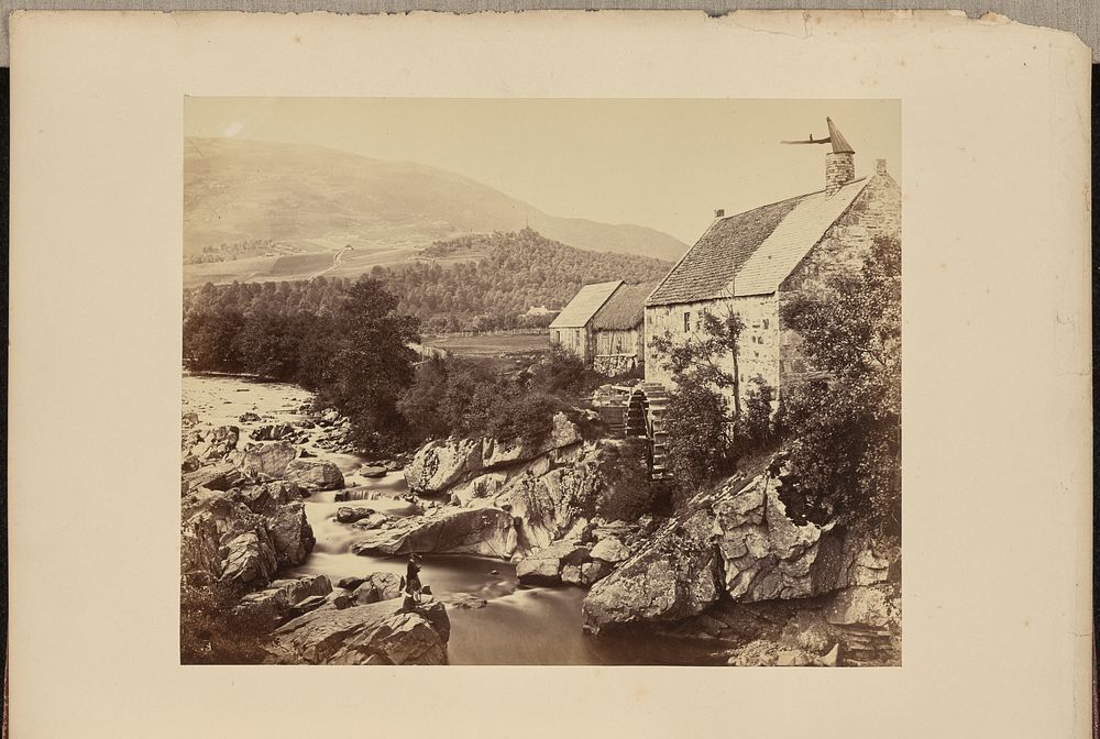 A Highland Water-Mill by George Washington Wilson