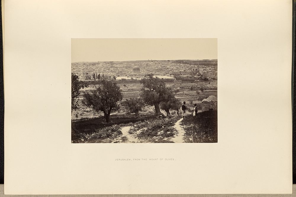 Jerusalem, from the Mount of Olives by Francis Frith