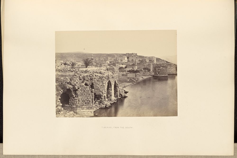 Tiberias, From the South by Francis Frith