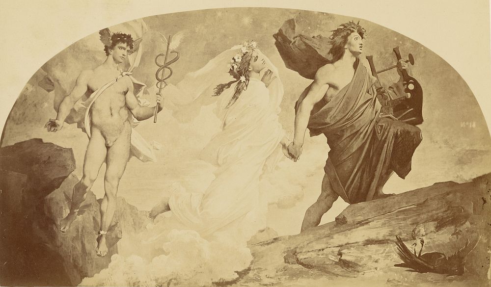 Orphée et Eurydice by Louis Émile Durandelle