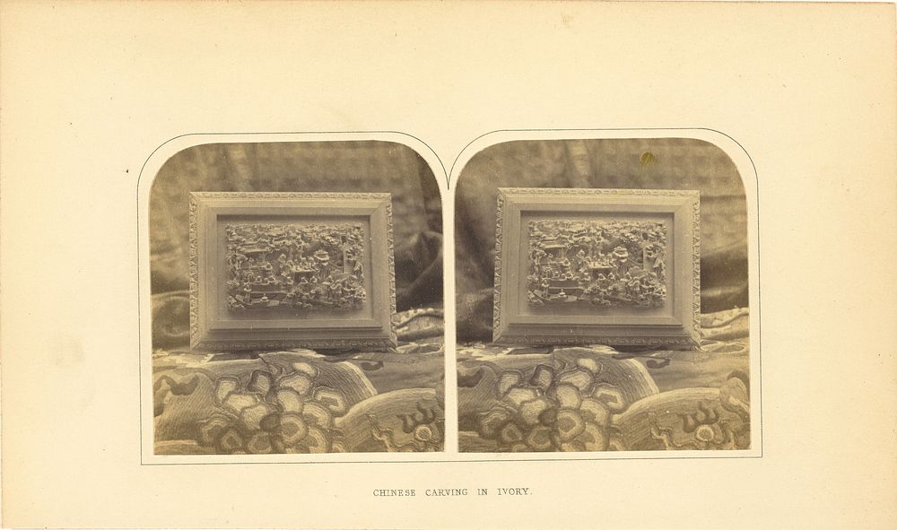 Chinese Carving in Ivory by Roger Fenton