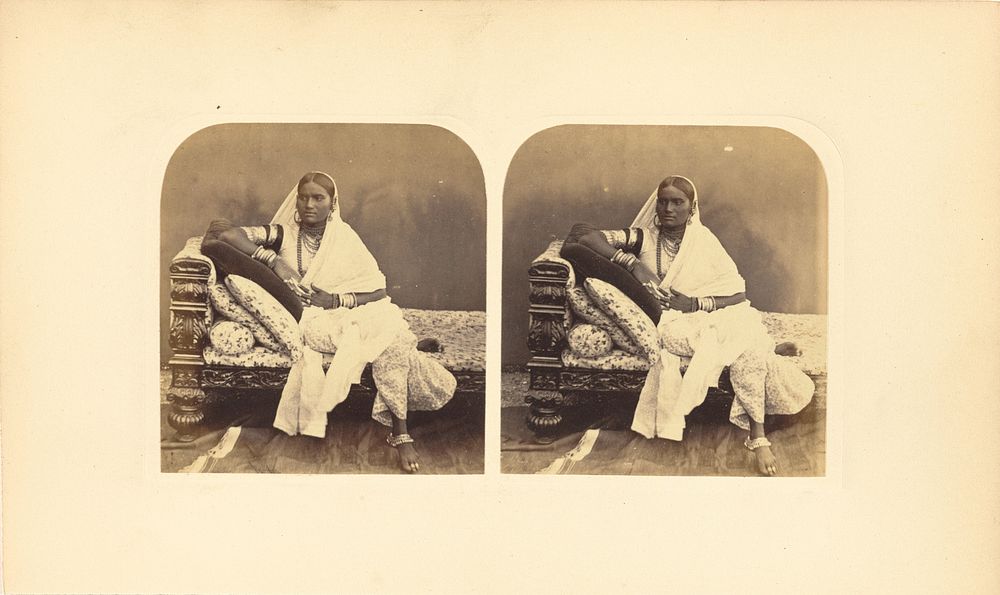 A Hindu Lady by Captain Allan Scott